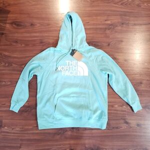 New Women's 2x The North Face Hoodie "Wasabi" With White Logo